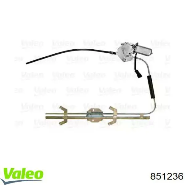 Склопідйомник з електродвигуном VALEO 851236 ціна, від 116.75 USD