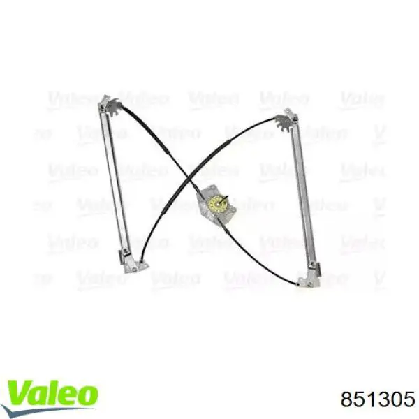Купити 851305 VALEO Механізм склопідіймача двері передньої, правої