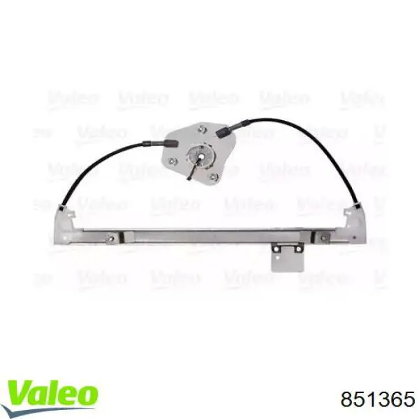 851365 VALEO Склопідйомник задніх правих дверей