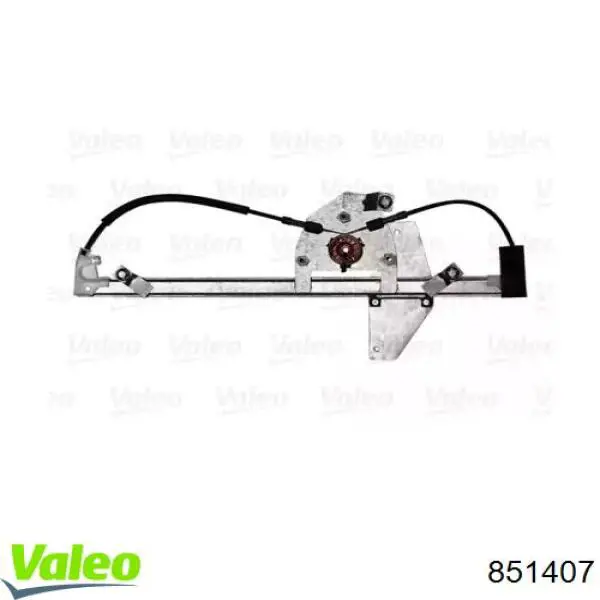 851407 VALEO Склопідйомник задніх правих дверей