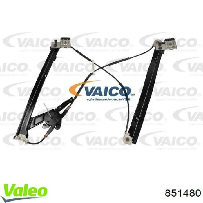 Купити 851480 VALEO Механізм склопідіймача двері задньої, лівої