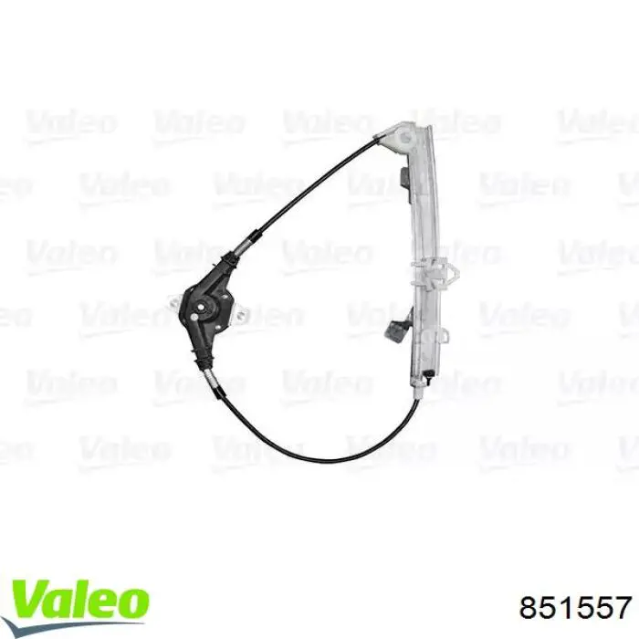 Купити 851557 VALEO Механізм склопідіймача двері задньої, правої