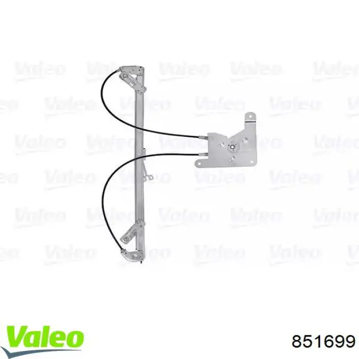 Механізм склопідіймача дверей передніх, правих VALEO 851699 ціна, від 41.29 USD
