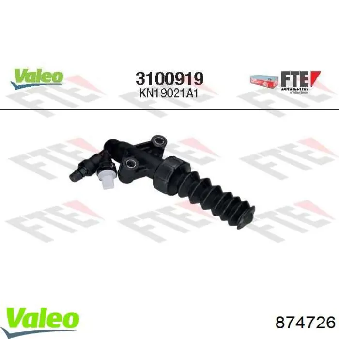 Купити 874726 VALEO Робочий циліндр зчеплення