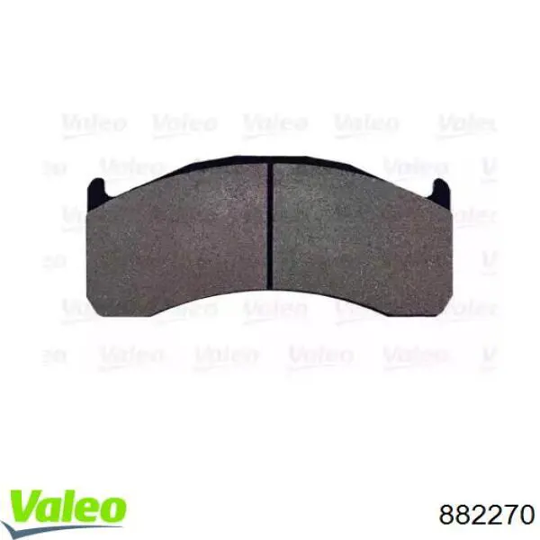 Тормозні колодки VALEO 882270