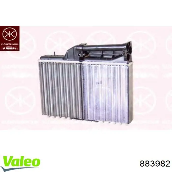 Радіатор пічки 883982 VALEO