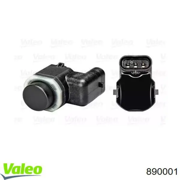 Датчик сигналізації паркування (парктронік), задній VALEO 890001 ціна, від 25.34 USD