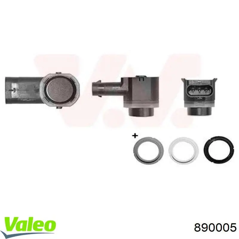 Купити 890005 VALEO Датчик сигналізації паркування (парктронік), передній