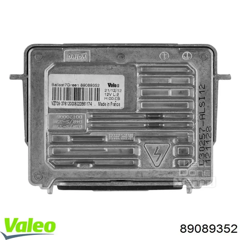 Ксенон, блок керування 89089352 VALEO