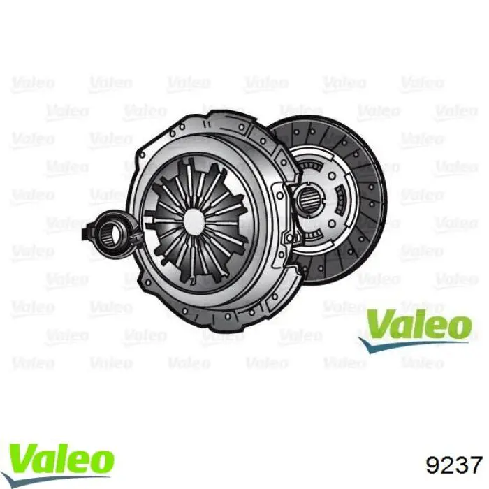 Комплект зчеплення (3 частини) VALEO 9237 ціна, від 77.40 USD