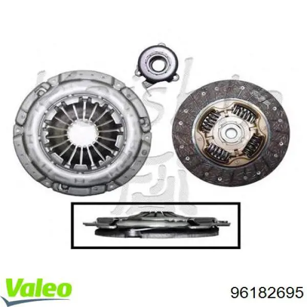 Корзина зчеплення 96182695 VALEO