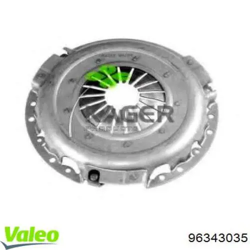 96343035 VALEO Натискний диск зчеплення