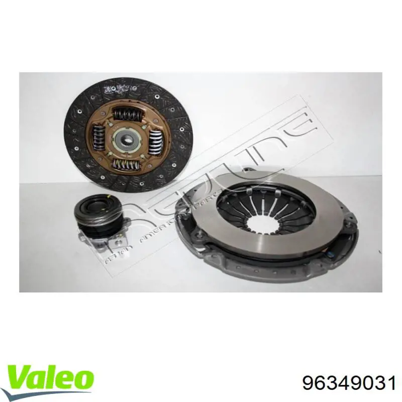 802689 VALEO Натискний диск зчеплення