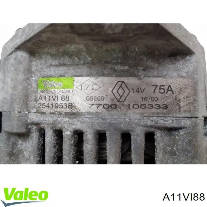 Купити A11VI88 VALEO Генератор