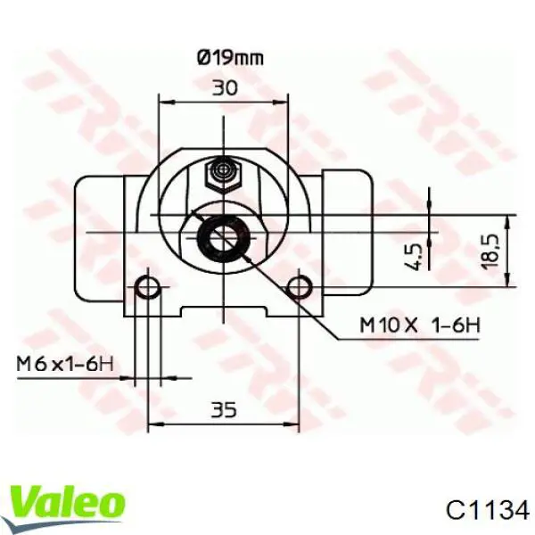 C1134 VALEO Проводи високовольтні