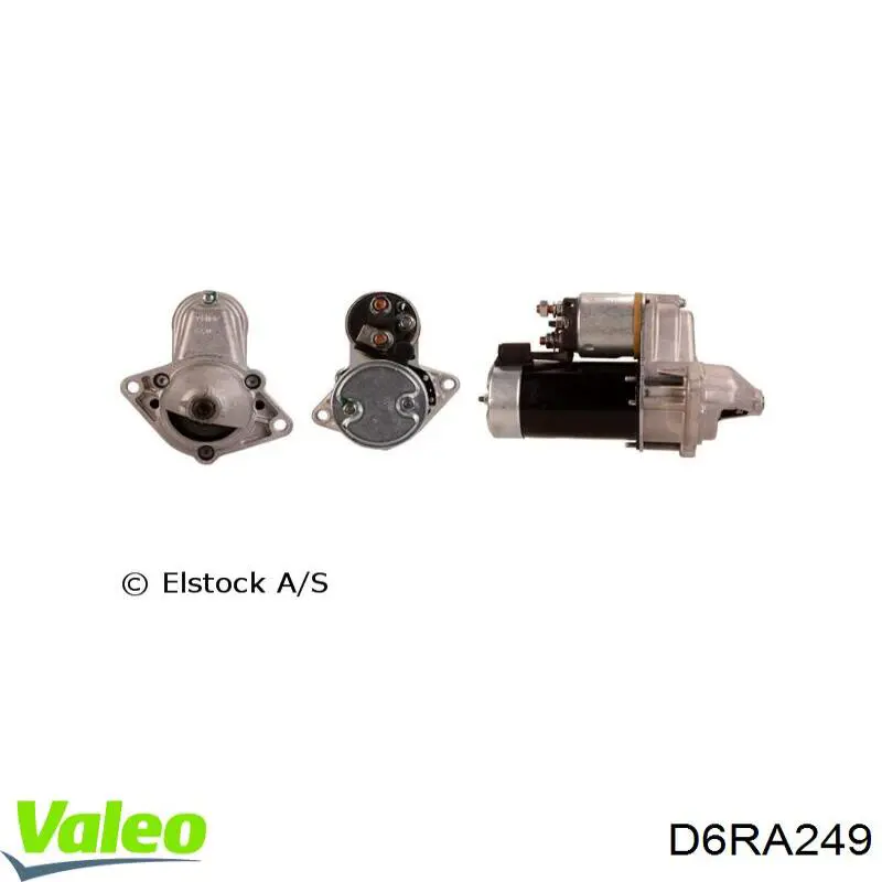 Стартер VALEO D6RA249 ціна, від 33.90 USD