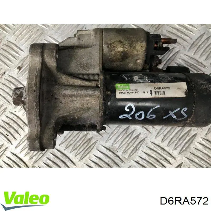 Стартер D6RA572 VALEO