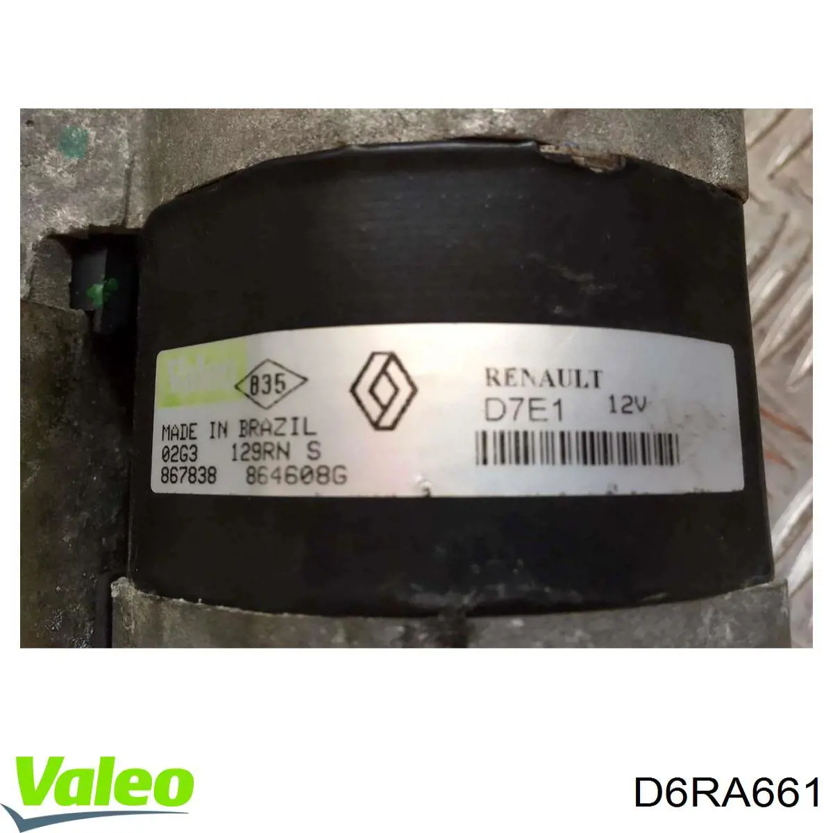 Стартер VALEO D6RA661 ціна, від 62.91 USD