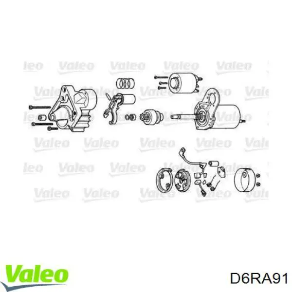 Стартер Honda D6RA91 ціна, від 68.88 USD