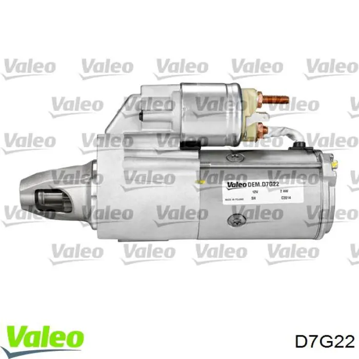 Купити D7G22 VALEO Стартер