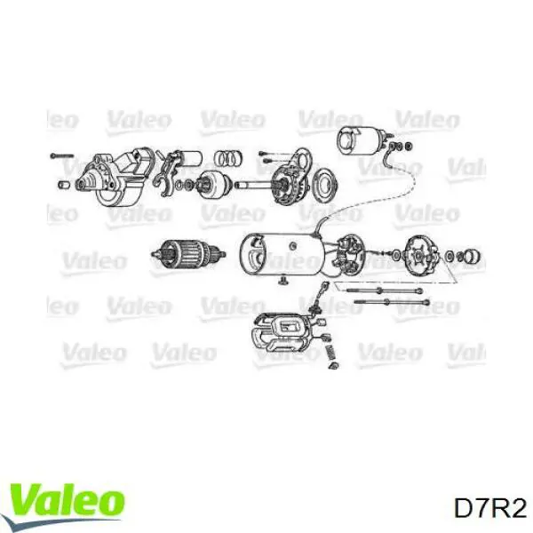 Купити D7R2 VALEO Стартер