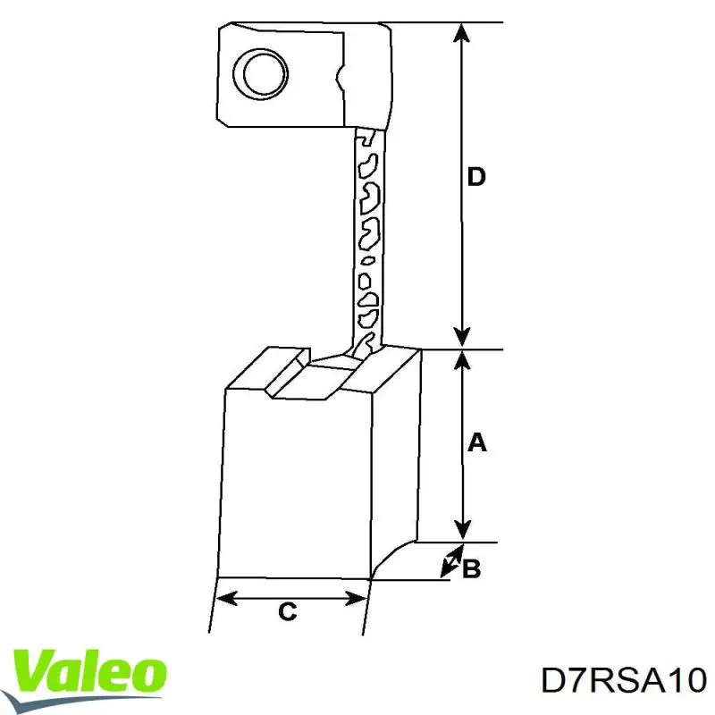 Стартер D7RSA10 VALEO