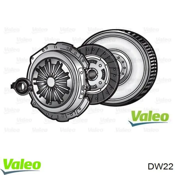 DW22 VALEO Диск зчеплення