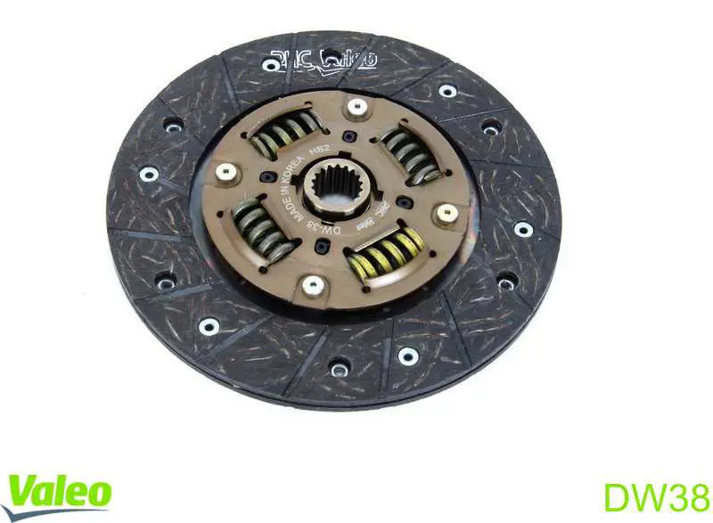 DW38 VALEO Диск зчеплення
