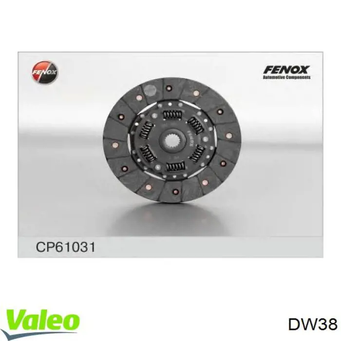 Зчеплення VALEO DW38 ціна, від 24.54 USD