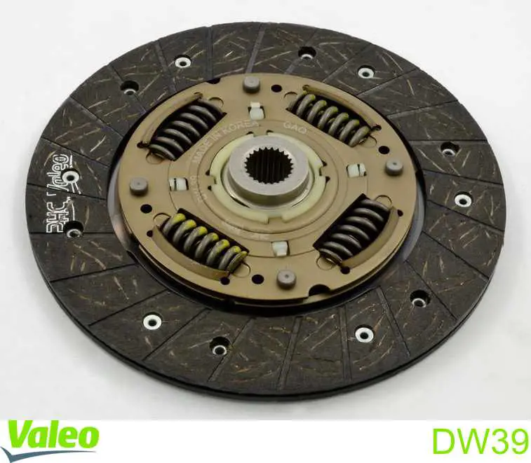 DW39 VALEO Диск зчеплення