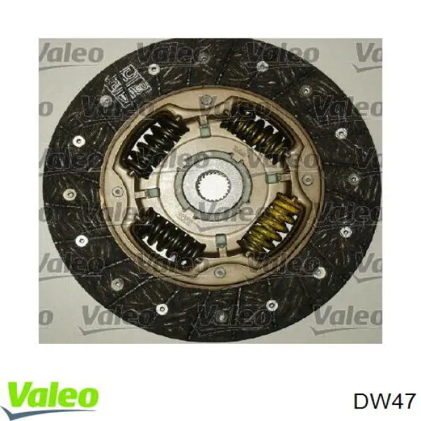Диск зчеплення ведений VALEO DW47