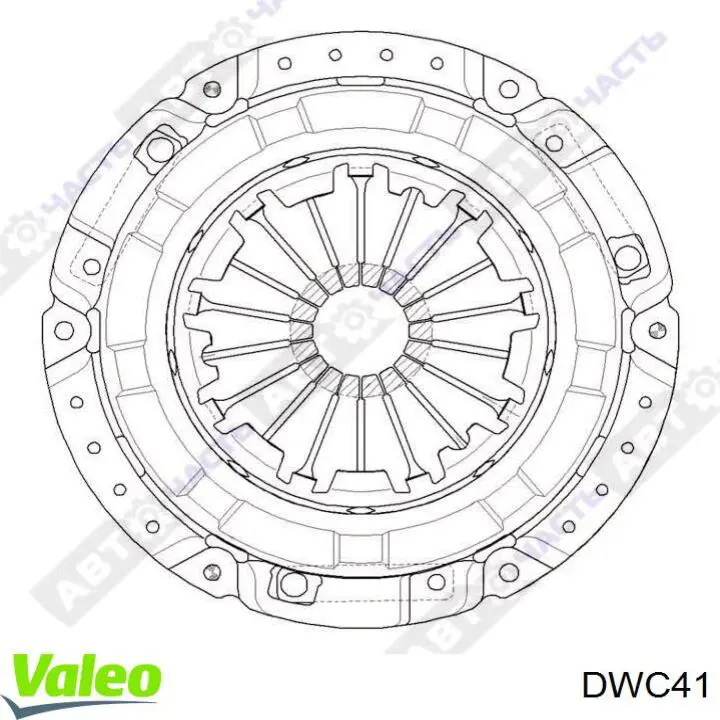 Купити DWC41 VALEO Корзина зчеплення