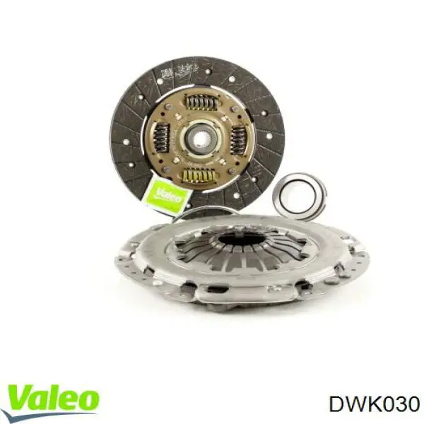 Комплект зчеплення (3 частини) VALEO DWK030 ціна, від 90.69 USD