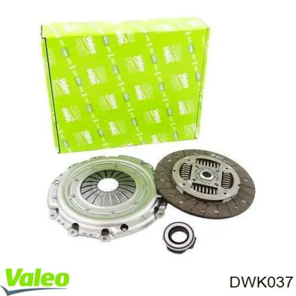 DWK037 VALEO комплект зчеплення (3 частини)