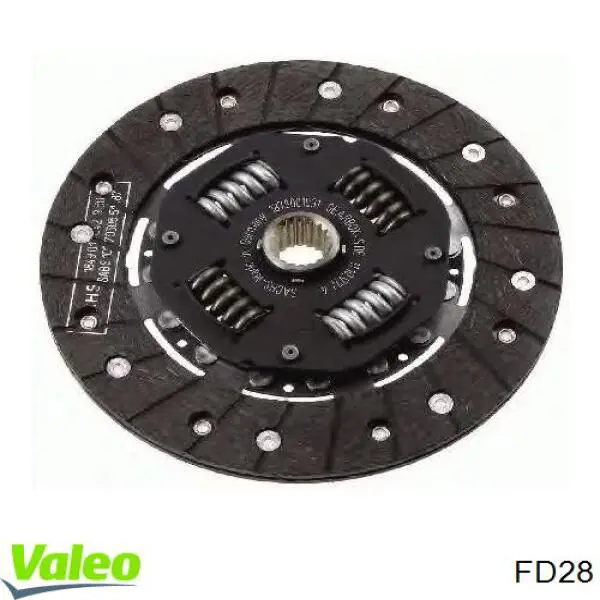 Диск зчеплення FD28 VALEO