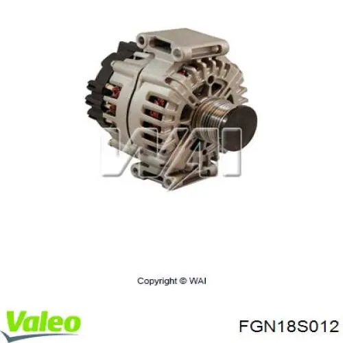 Генератор VALEO FGN18S012 ціна, від 241.25 USD