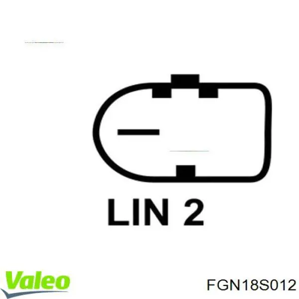 FGN18S012 VALEO Авто генератор