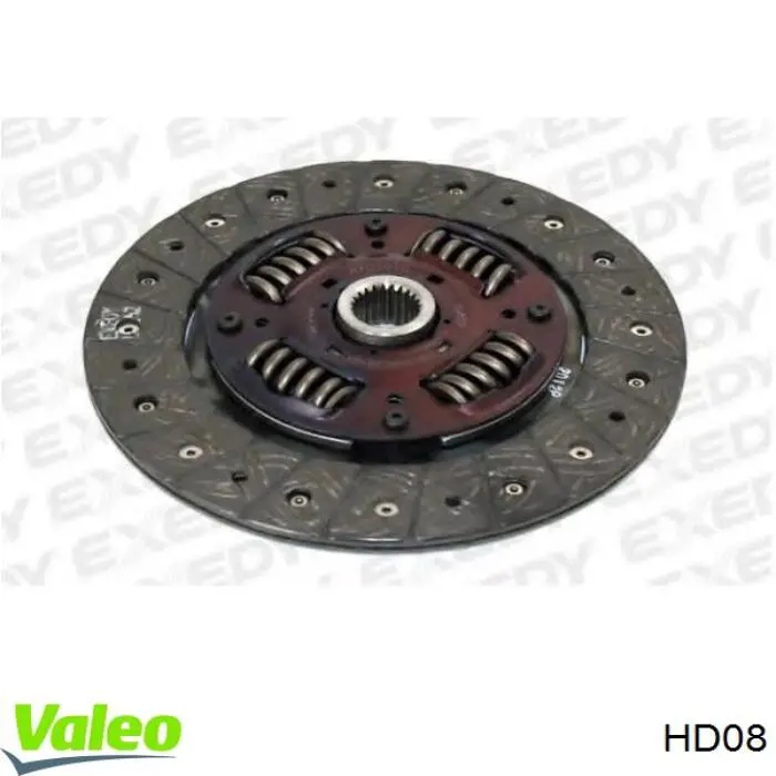 Зчеплення VALEO HD08 ціна, від 41.04 USD