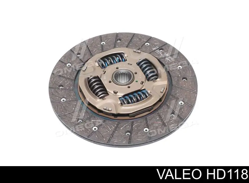 HD118 VALEO Диск зчеплення