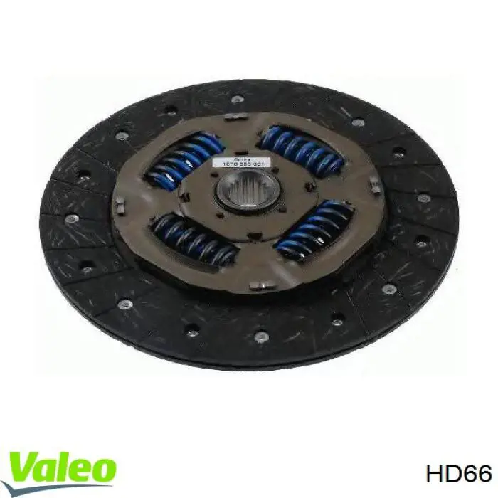 HD66 VALEO диск зчеплення