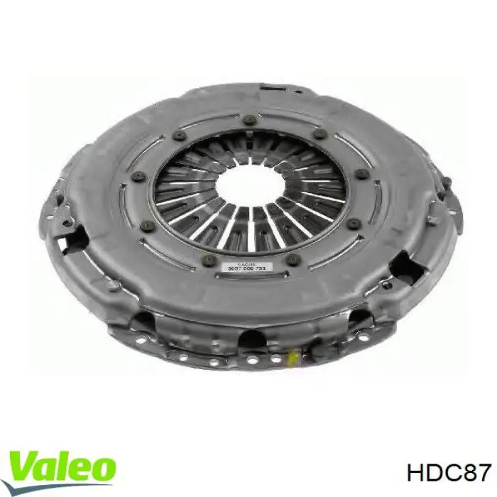 HDC87 VALEO Натискний диск зчеплення
