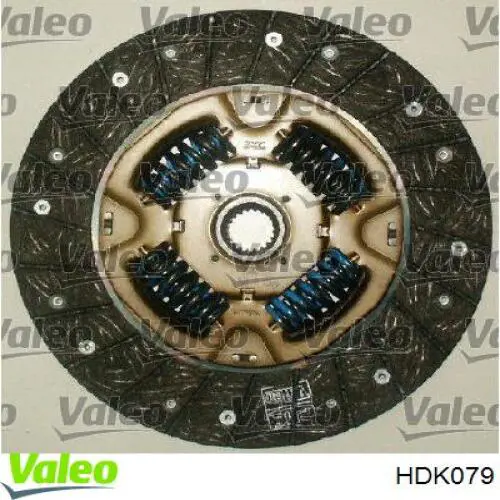 Купити HDK079 VALEO Комплект зчеплення (диск, корзина, підшипник)