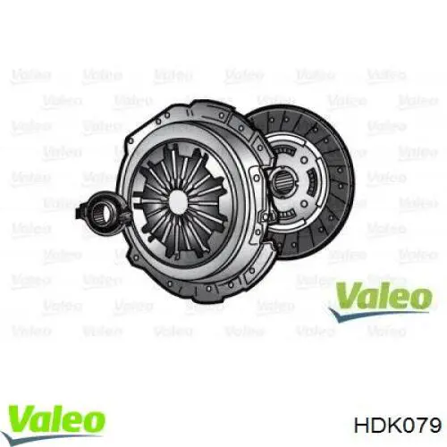 HDK079 VALEO Зчеплення в зборі