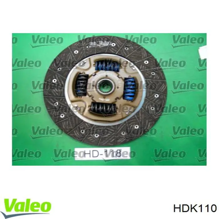 Комплект зчеплення (3 частини) HDK110 VALEO