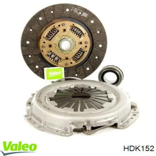 HDK152 VALEO комплект зчеплення (3 частини)