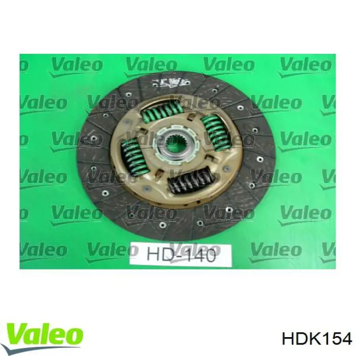HDK154 VALEO Зчеплення в зборі