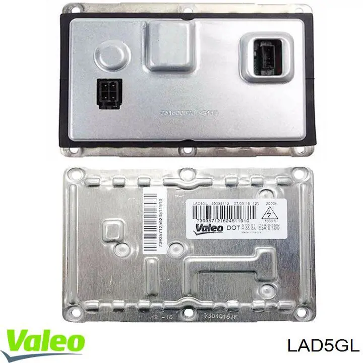 ЕБУ ксенону VALEO LAD5GL ціна, від 42.28 USD