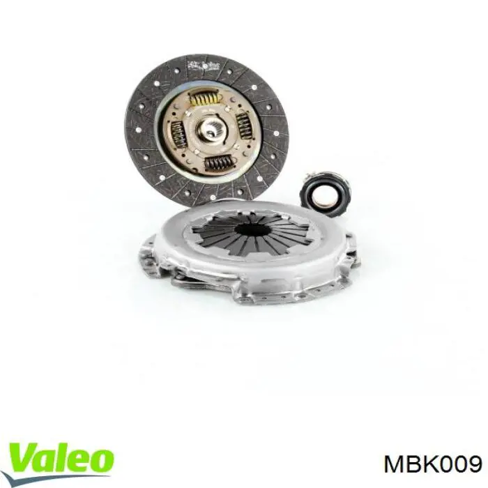 MBK009 VALEO комплект зчеплення (3 частини)