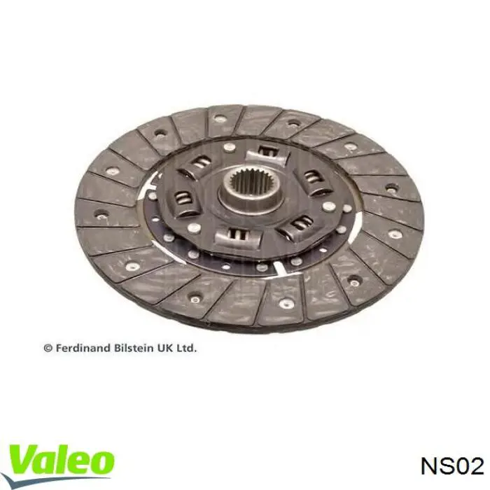 NS02 VALEO Диск зчеплення