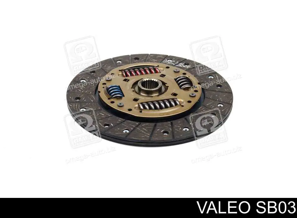 SB03 VALEO Диск зчеплення